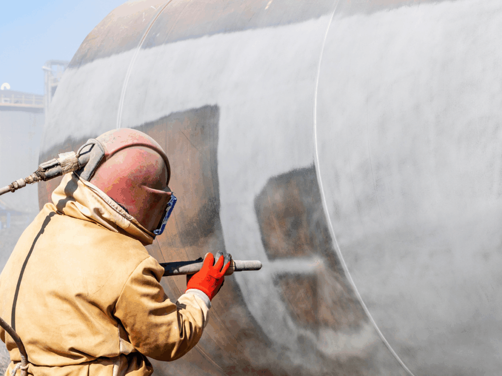 sandblasting media blasting