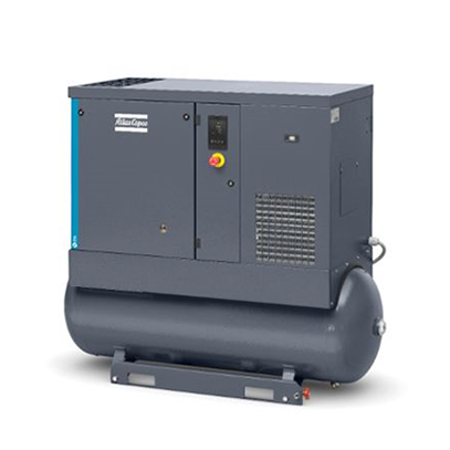 G7L Rotary Screw Compressor Tank Mounted from Atlas Copco